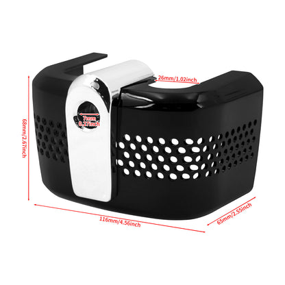 ya 5 8.7 Black ABS Ignition Coil Cover for Harley Softail Breakout Street Fat Bob 18-2024