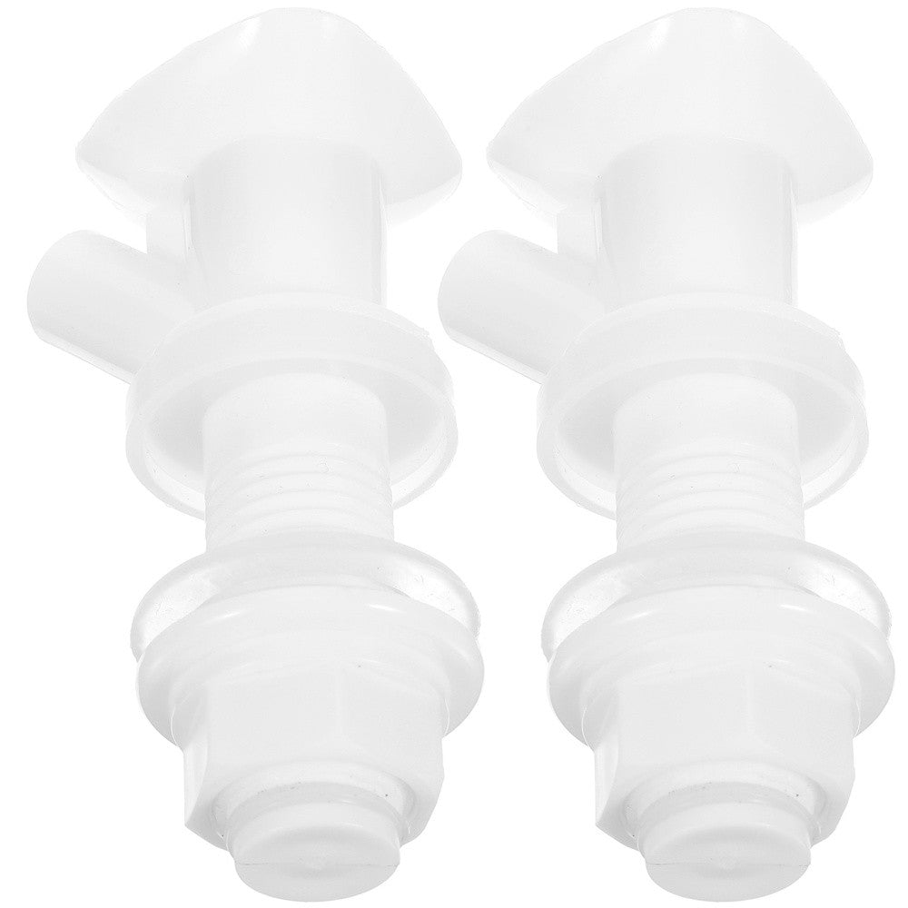 ya 3 6.25.2 2 Pcs Water Cooler Replacement Parts Button Faucet White Plastic Spigot Nozzle