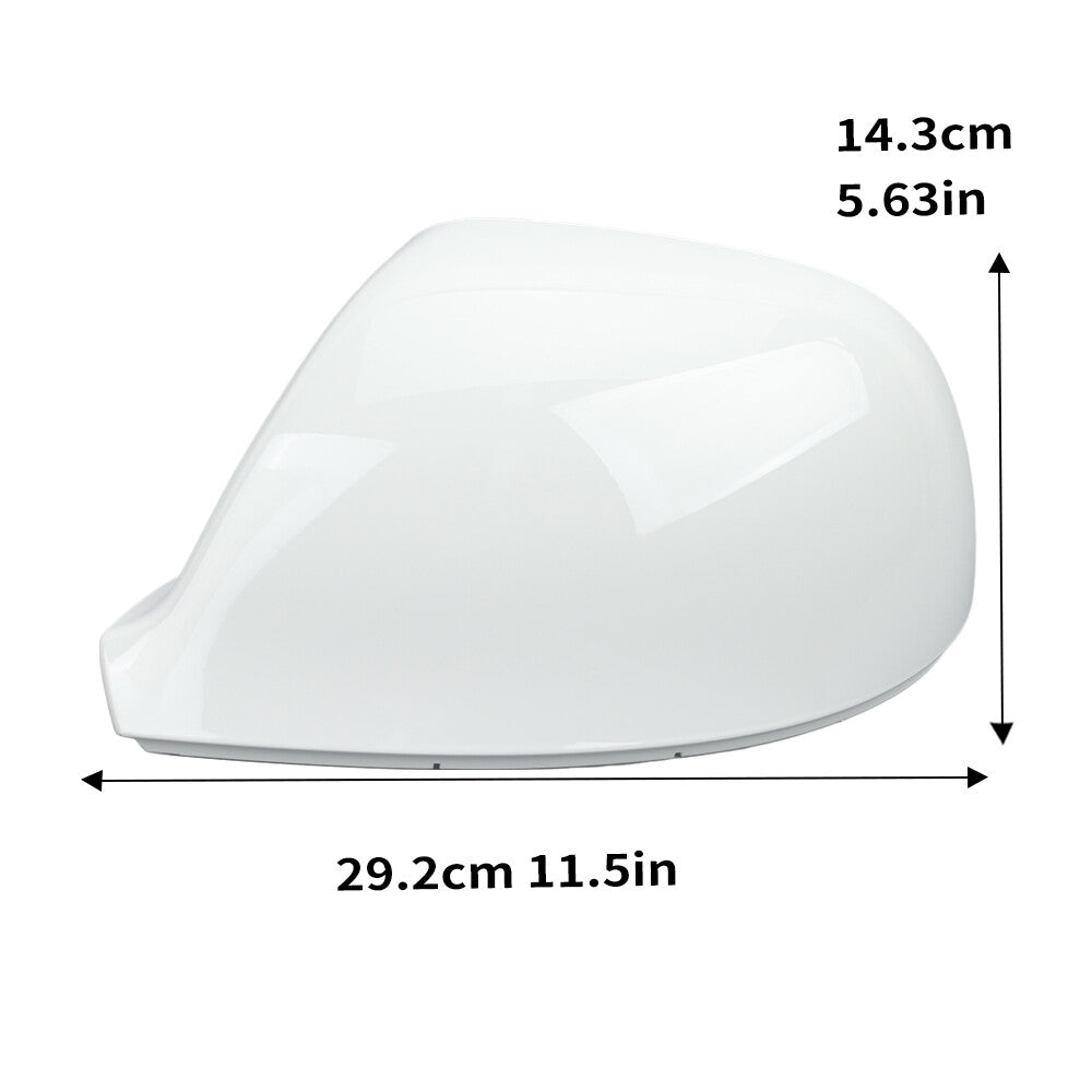 ya 1 8.5.2 for VW T5 T6 Transporter Amarok 2010-2019 Spiegelkappe Au?enspiegel Links Wei?