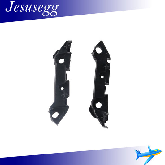 ya 27 6.18 1 Pair Front Bumper Mounting Rail Left & Right for Mercedes-Benz W205 C300 Black