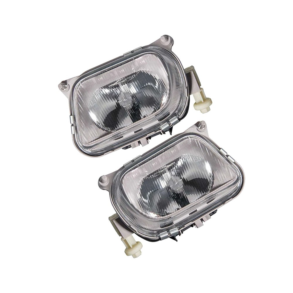 ya 13 5.27.2 Front Left & Right Bumper Fog Light Lamp Without Bulb For E-Class W210 1996-1999