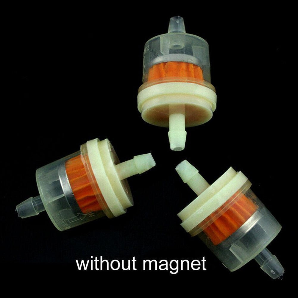 ya 5 8.7 Universal-Inline Gas Fuel Filter 1/4 6MM-7MM ATV Motorcycle Parts For 10x