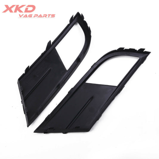 ya 3 6.23 2* Pair Bumper Fog Light Grilles Grills for VW for JETTA MK6 2015-2017