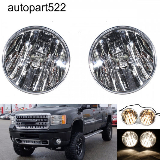 ya 1 7.4 pair of fog lights for GMC for Sierra 1500 2500 2007 - 2013 front bumper fog lights