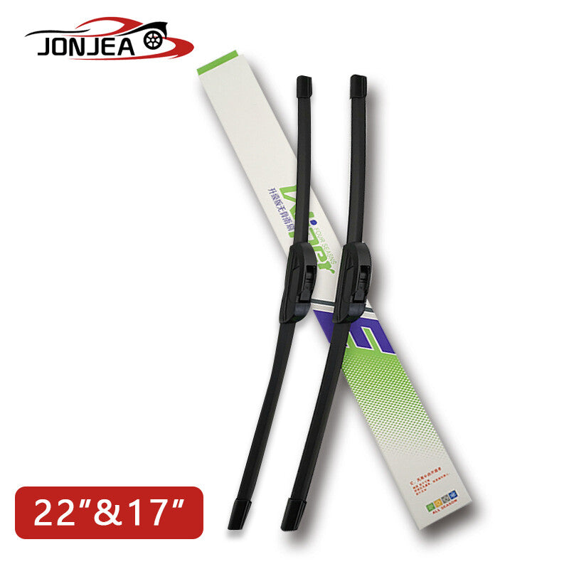 ya 4 6.22 2-pack Wiper Blade size 22 inches + 17 inches front left + right windshield scraper set