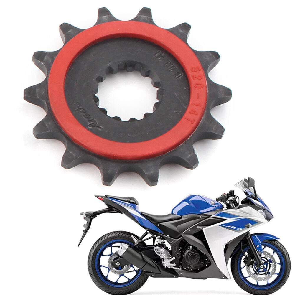 ya 2 6.26.2 Front 14T Motor Engine Chain Drive Sprocket Kit Fit for Yamaha R3 2015-2018