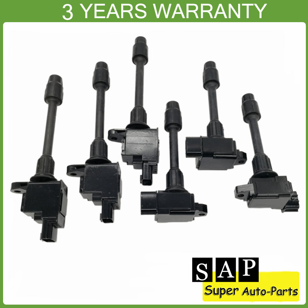 ya 5 8.7 6X Ignition Coils for Nissan Maxima for Infiniti I30 2000-01 22448-2Y005 22448-2Y000