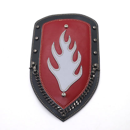 ya 5 8.7 Flame PU Leather Rear Plain Fender Bib Cover For Sportster XL883 Solo for Seat