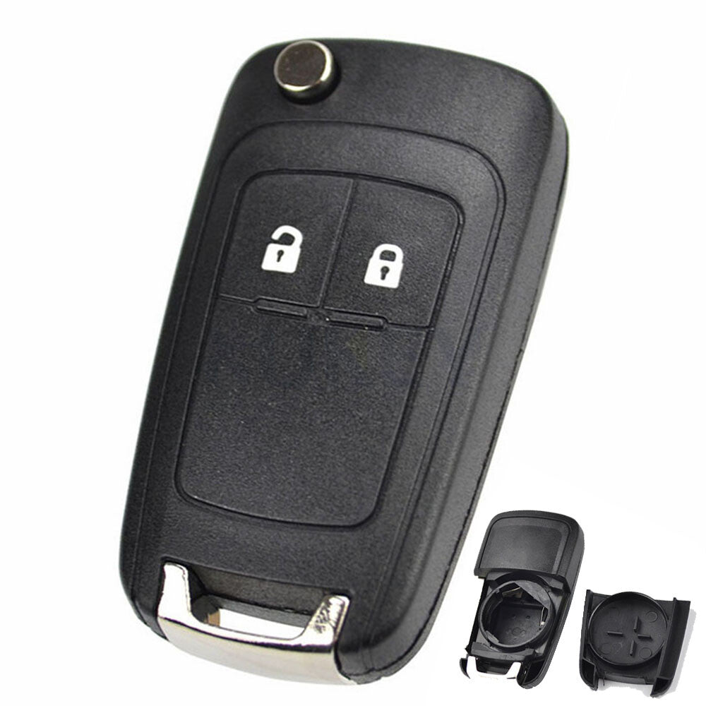 ya 5 8.7 To Suit for Holden Barina/ for Cruze /Trax 2 Button Remote Flip Key Blank Shell / Case