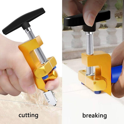 ya 25 2 In 1 Tile Cutter Breaking Pliers with Ergonomic Design Manual Glass Cutting