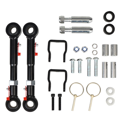 Quick Disconnect Sway Bar Link for 98-06 TJ Cherokee 84-01 XJ with 2.5-6  Lift 