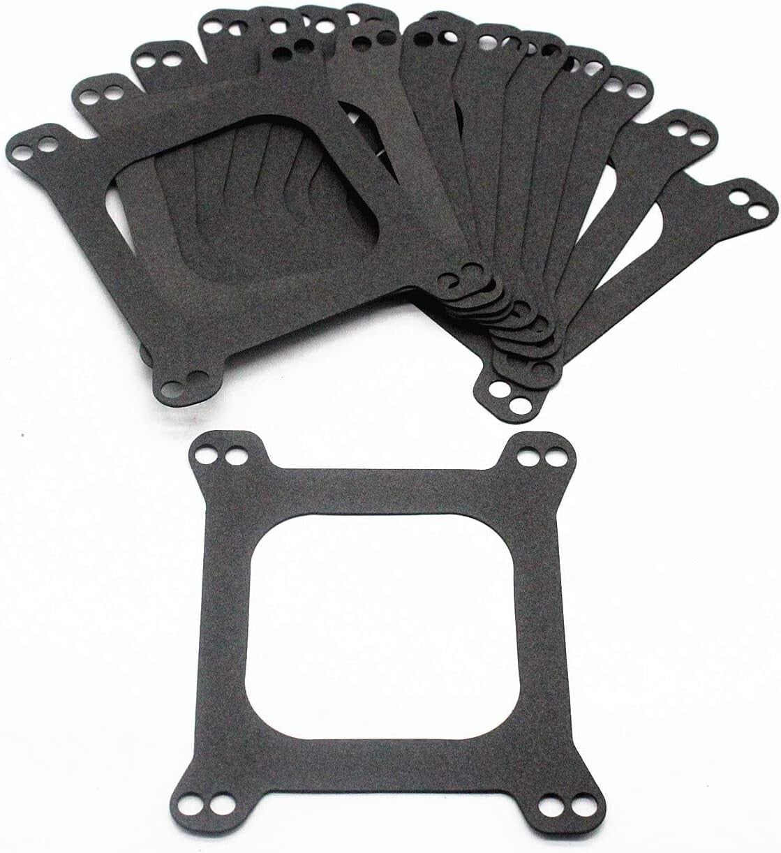 ya 2 7.14 Carburetor Base Gaskets for Holley Edelbrock for SBC BBC 327 350 383 Engines