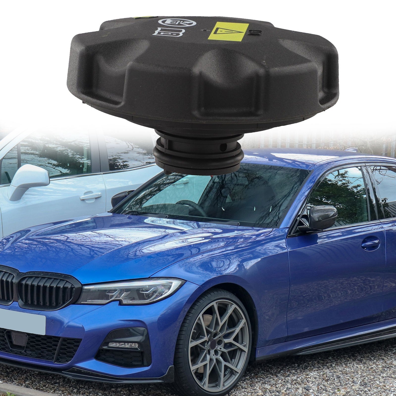ya 4 6.22 1* Expansion Tank Cap ABS For E70 E82 E88 E89 E90 E91 E92 17117521071