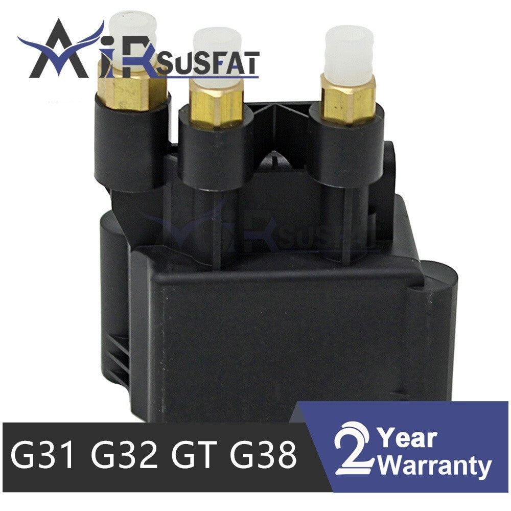 ya 1 8.5.2 for G31 G32 / G38 Air Suspension Solenoid Valve Unit Valve Block 37206886721