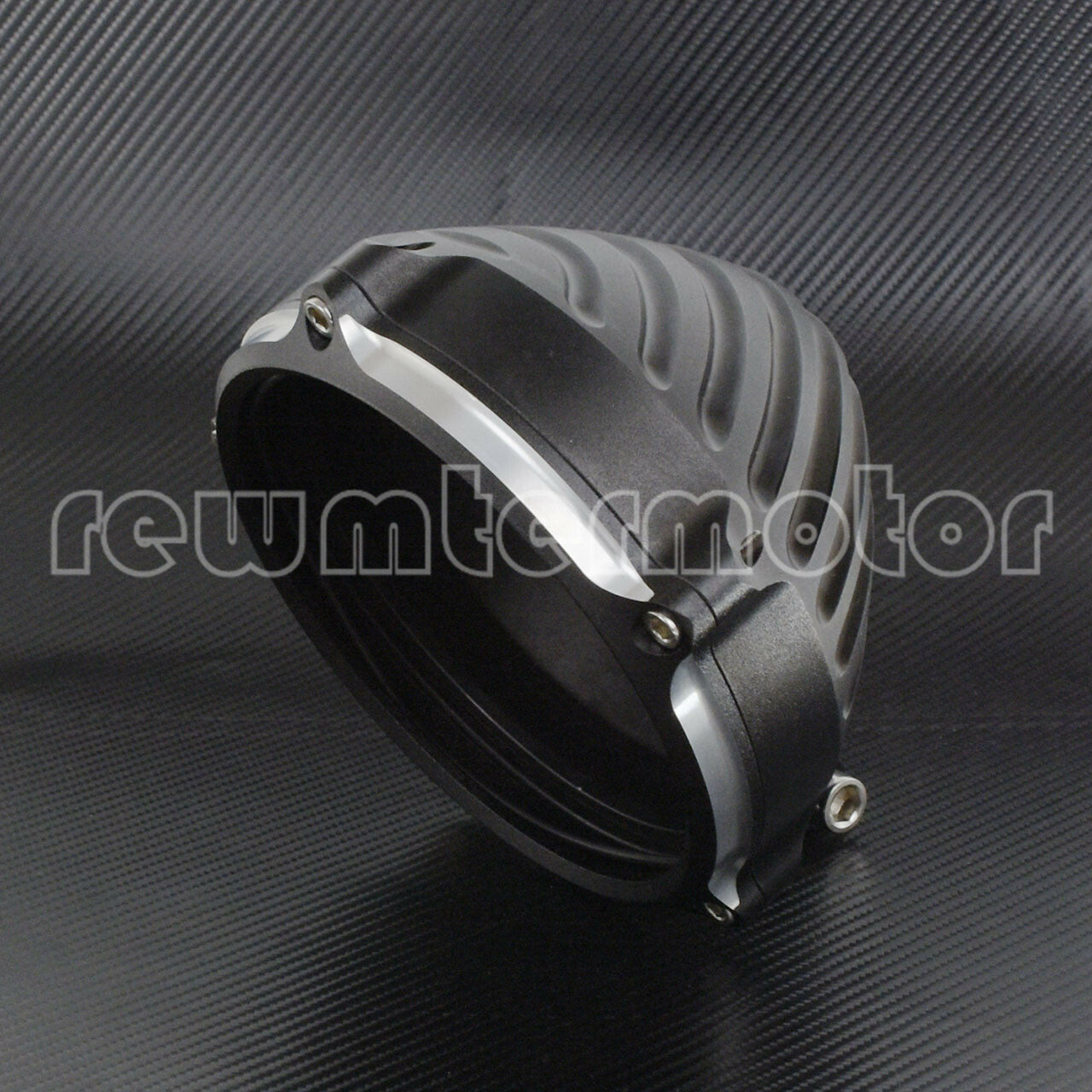 ya 4 6.22 5.75'' Headlight Cover With Bottom Mount Configuration Motorcycle Fit for Harley