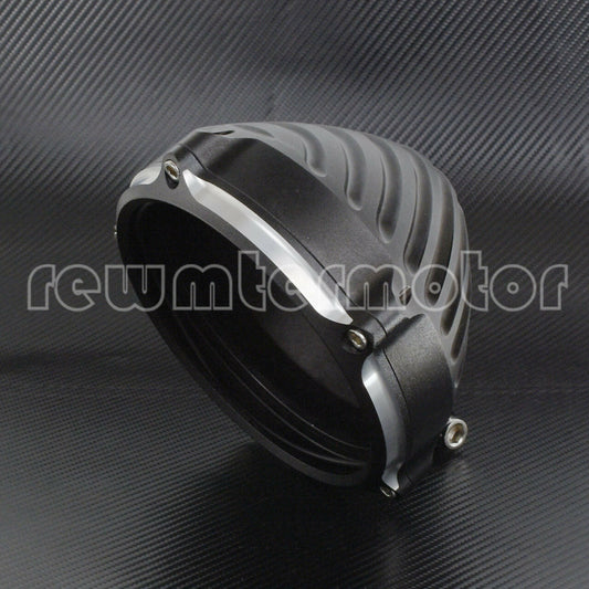ya 4 6.22 5.75'' Headlight Cover With Bottom Mount Configuration Motorcycle Fit for Harley