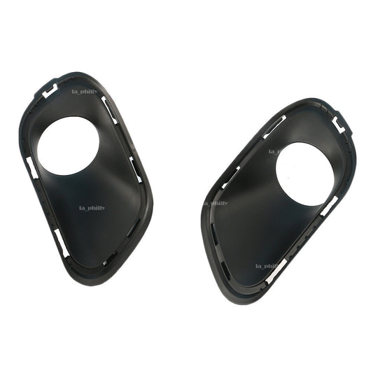 ya 13 5.27.2 Pair Front Left + Right Fog Light Lamp Bezel Cover for Cherokee 2014-2015