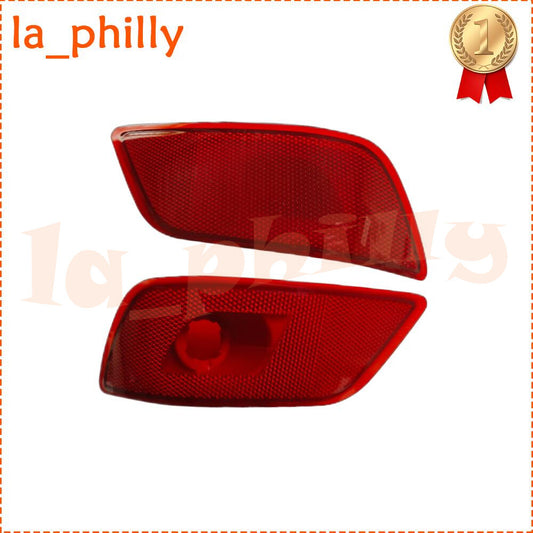ya 27 6.18.2 2x Fit for Subaru for Forester 2019 20 21 Red Rear Bumper Reflector Right+Left Side