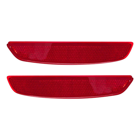 ya 27 6.18.2 Pair Rear Left & Right Side Bumper Reflector Lens Fits For F85 for X5 M 2014+