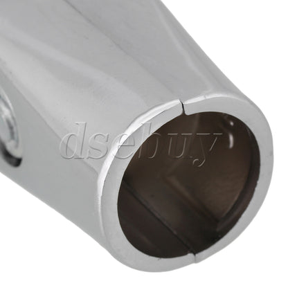 ya 14 2Pcs 25mm Inner Dia Two-way Shelf Display Rack Scaffold Tube Connector