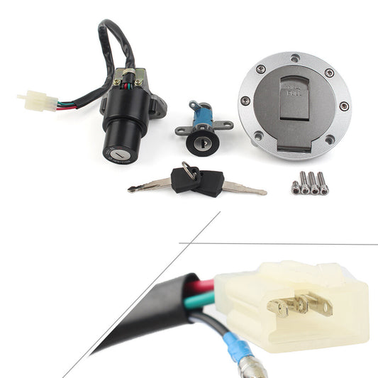 ya 1 7.4 Ignition Switch Lock Fuel Gas Cap Key Set for Yamaha TZR125 TZM150 TZR150 TDM850