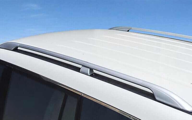 ya 5 8.7 for Nissan Armada Patrol 17-20 Cargo Rack Cross Bars Top Roof Silver Aluminum 2X