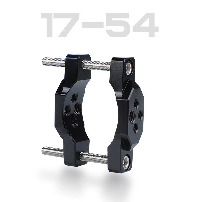 ya 3 6.25 17-54mm Mount Bracket Fog Lamp Spot Light Motorcycle Fork Clamp Holder Headlight