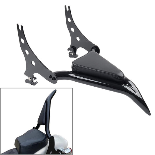 ya 3 6.25.3 Sissy Bar Passenger Backrest Pad Fit for Harley Fat Boy Lo FLSTFB 2010-17 Softail