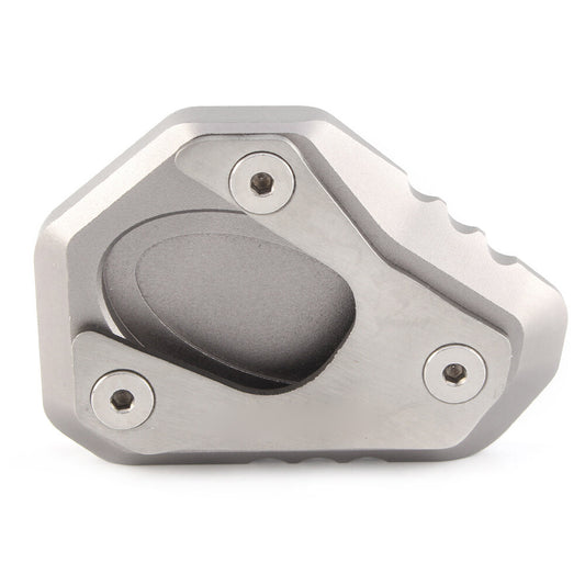 ya 4 6.17 Motorcycle Kickstand Side Foot Stand Pad for Kawasaki ZX-10R 2011-2023 Grey