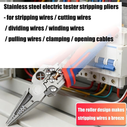ya 25 Professio l Electrician Pliers Multipurpose Wire Stripper for Industrial