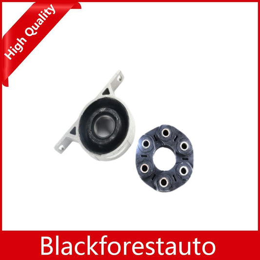 ya 4 6.17 Driveshaft Flex Disc + Center Support Bearing Set Fits For 525i 528i 530i 535i