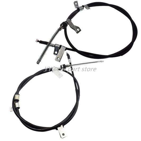 ya 11 6.9 Rear LH & RH Parking Brake Cable Set fit for Mitsubishi L200 Triton KB4T KB8T