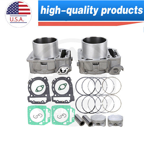 ya 27 7.2 Cylinders Piston2 Gasket kit for Can-Am BRP Commander Maverick Outlander 1000