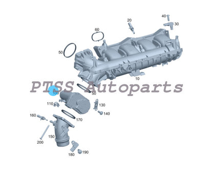 ya 5 8.7 OE 2701410025 Throttle Body for Mercedes-benz GLA250 X156 2.0L 2015-2020