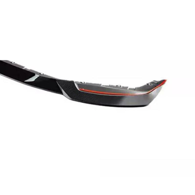 ya 10 10.28 Real Carbon Fiber MH Style Front Bumper Splitter Lip For 23-24 G87 M2 Coupe