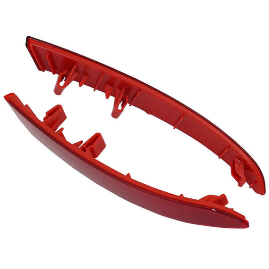 ya 2 7.16 Rear left and right bumper reflectors for BMW X3 2018 2019 2020 2021 Red