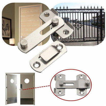 ya 14 Stainless Steel Sliding Door Latch Home Safety Gate Bolt Lock Hardware AU