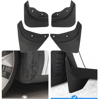 ya 5 8.7 4pcs Splash Guards Mud Flaps Mudflaps Mudguard for for Tesla for Model Y 2021-2023