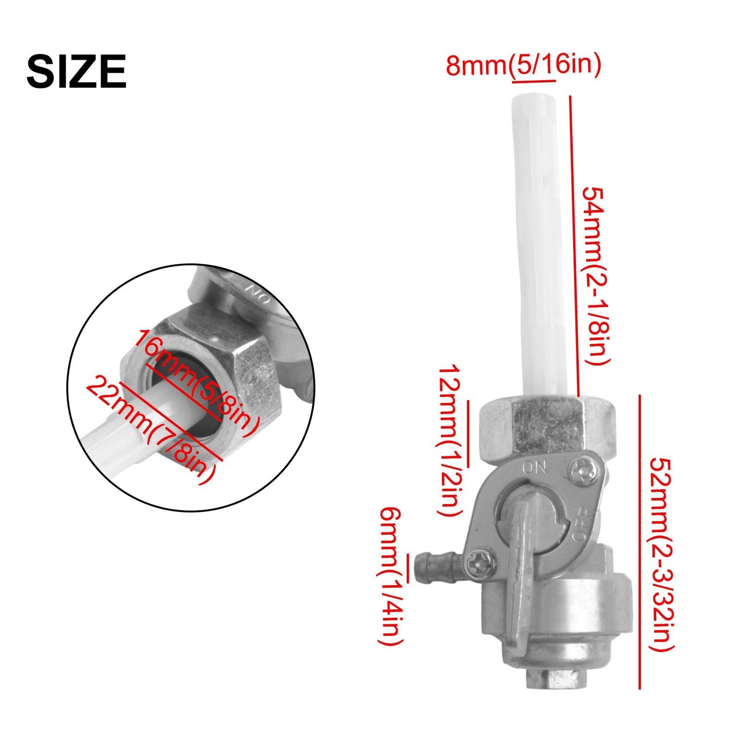 ya 14 Fuel Tank Shut Off Valve Kit for SOFO Generator Guaranteed Performance