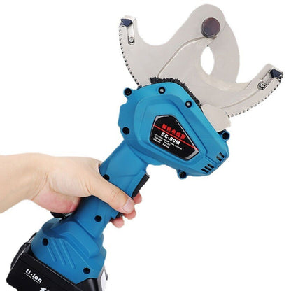 ya 25 Charging Ratchet Shears Cable Wire Cutters Electrician Shears Copper-aluminum