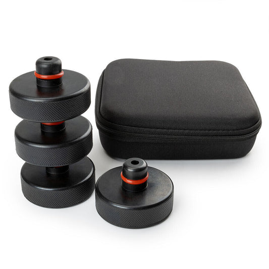 ya 1 6.30 for Tesla Model 3/Y/S/X Car Jack Lift Pad Adapter Tool - 4 Pack-Mesh Storage Bag