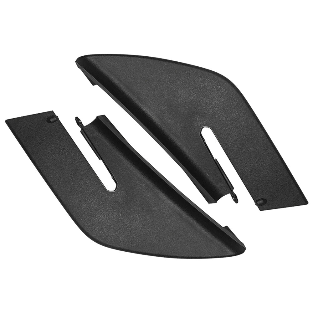 ya 3 6.25.3 2Pcs Black Rear Bumper Spoiler Fin Replacement 82548200 For California 2009-2014