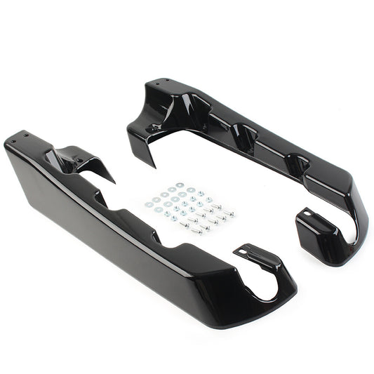 ya 11 6.5 4 Hard Stretched Saddlebag Extension Fit for Harley Touring Road King 14-22 15