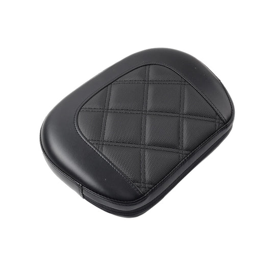 ya 3 6.25.3 Black Stitching Passenger Sissy Bar Backrest Pad for Harley Electra Road Glide