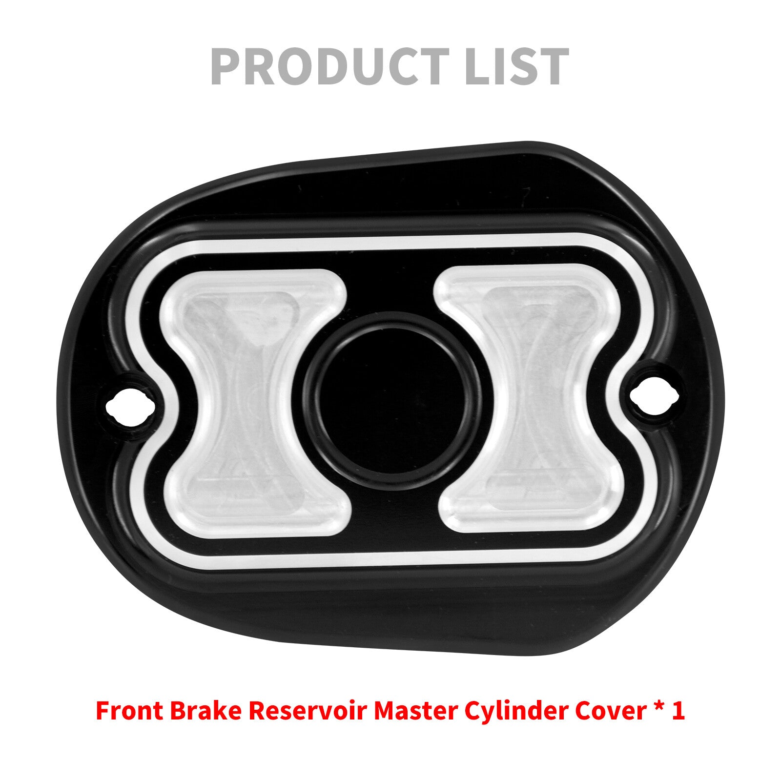ya 5 8.7 Brake Reservoir Master Cylinder Cover for Harley Sportster 883 1200 48 72 07-22