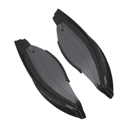 ya 5 8.7 Black Batwing Fairing Smoke Air Deflectors for Harley Electra Street Glide 14-23