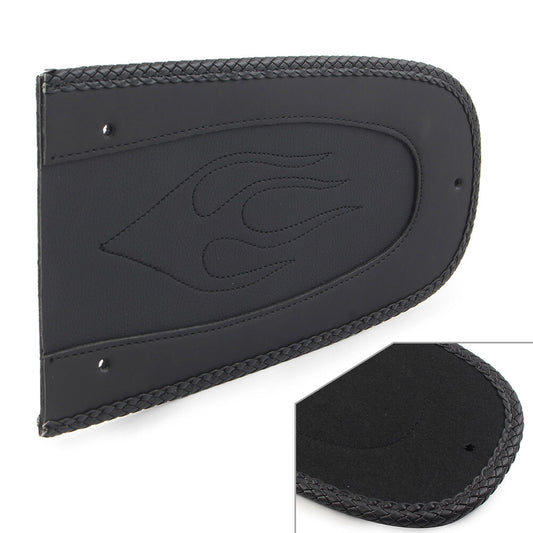 ya 7 6.10.2 Black Flame Solo for SEAT Rear Fender Bib for Harley Touring Electra Glide Road King