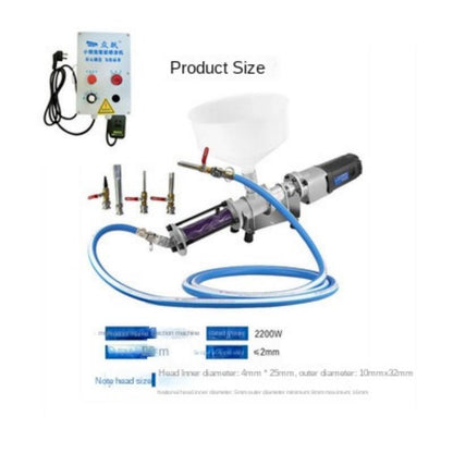 ya 14 portable grouting machine Cement mortar caulking spraying machine 1100w