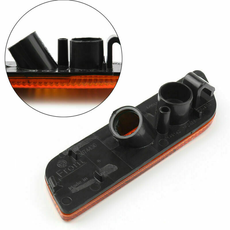 ya 1 8.5.4 1PC Front Bumper Side Marker Light Amber Right Side Fit for VOLVO S80 1998-2006