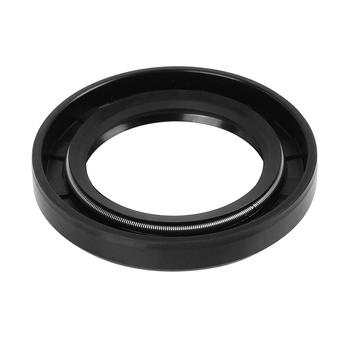 ya 5 8.7 38mm x 58mm x 8mm Black Rubber Cover Double Lip TC Oil Shaft Seal